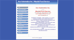 Desktop Screenshot of manhillfoodservice.com